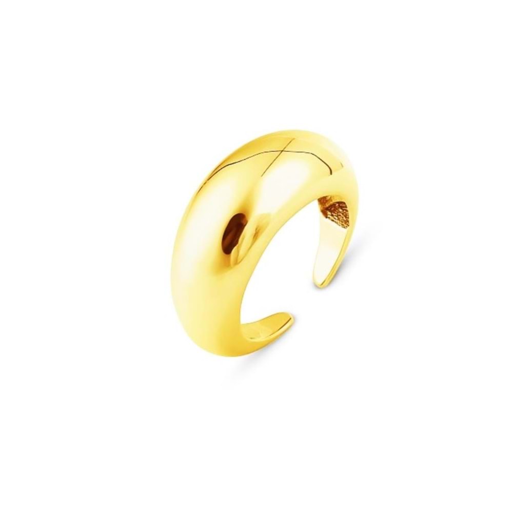 BOMBELİ DÜZ GÜMÜŞ YÜZÜK