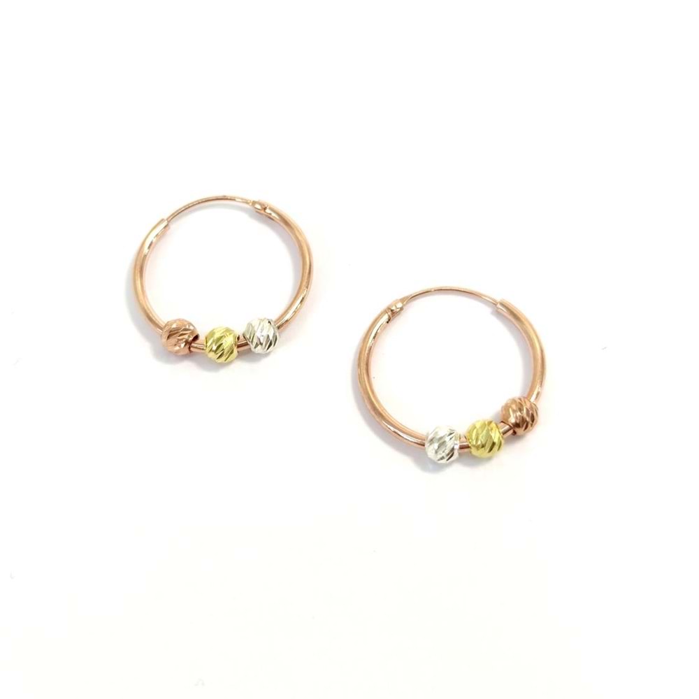 DORİCA İNCE HALKA GÜMÜŞ KÜPE