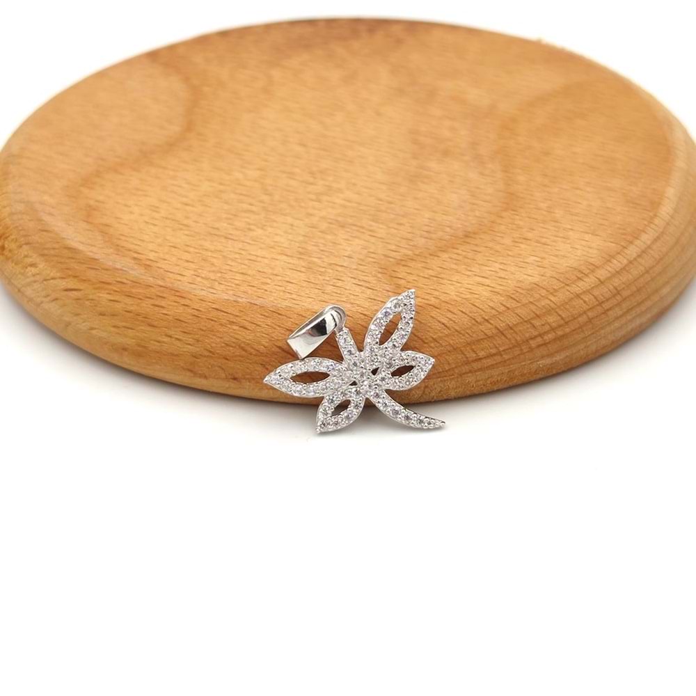 YUSUFCUK GÜMÜŞ KOLYE UCU - RODYUM BEYAZ