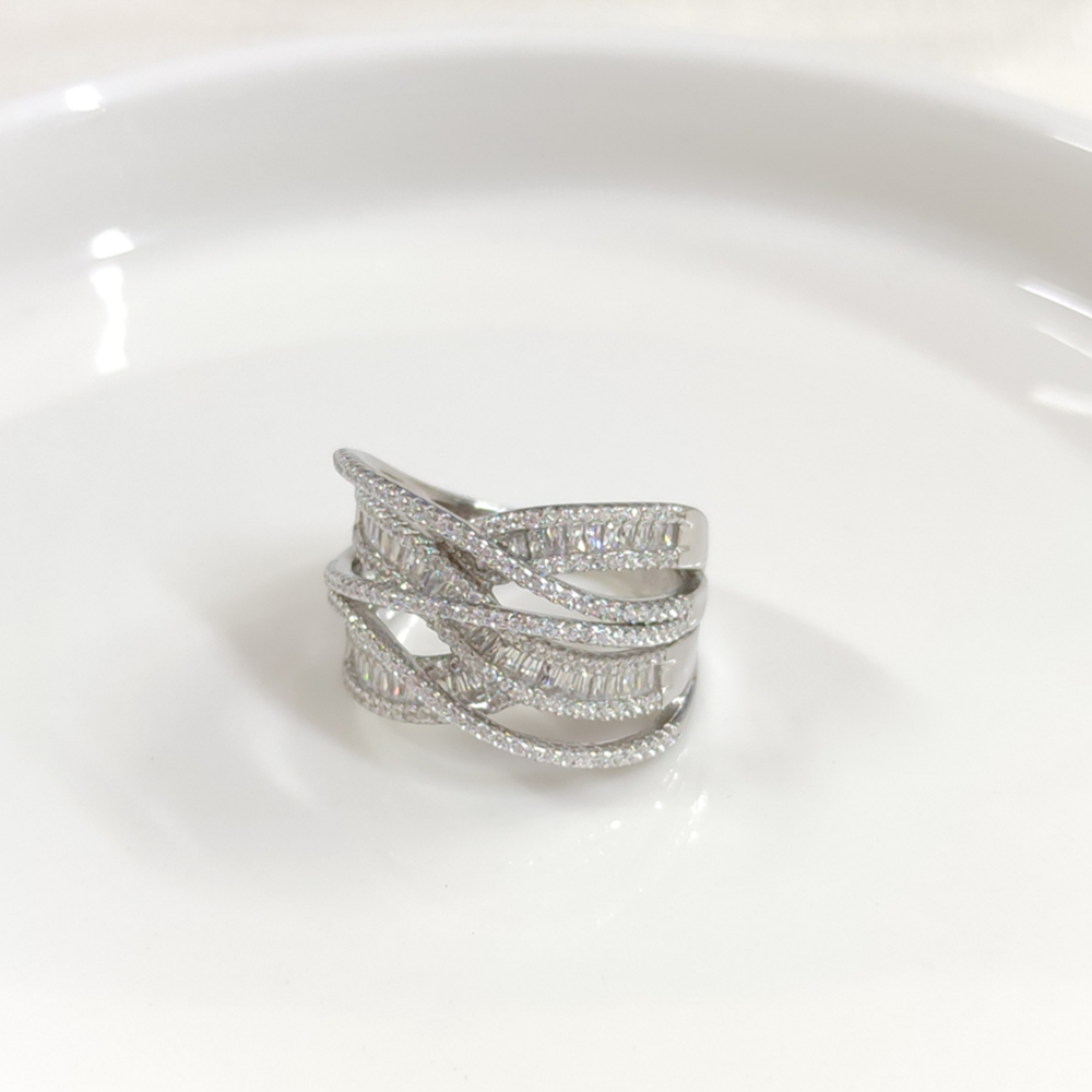 İTHAL İNCE KALIN SARMAL GÜMÜŞ YÜZÜK - 20