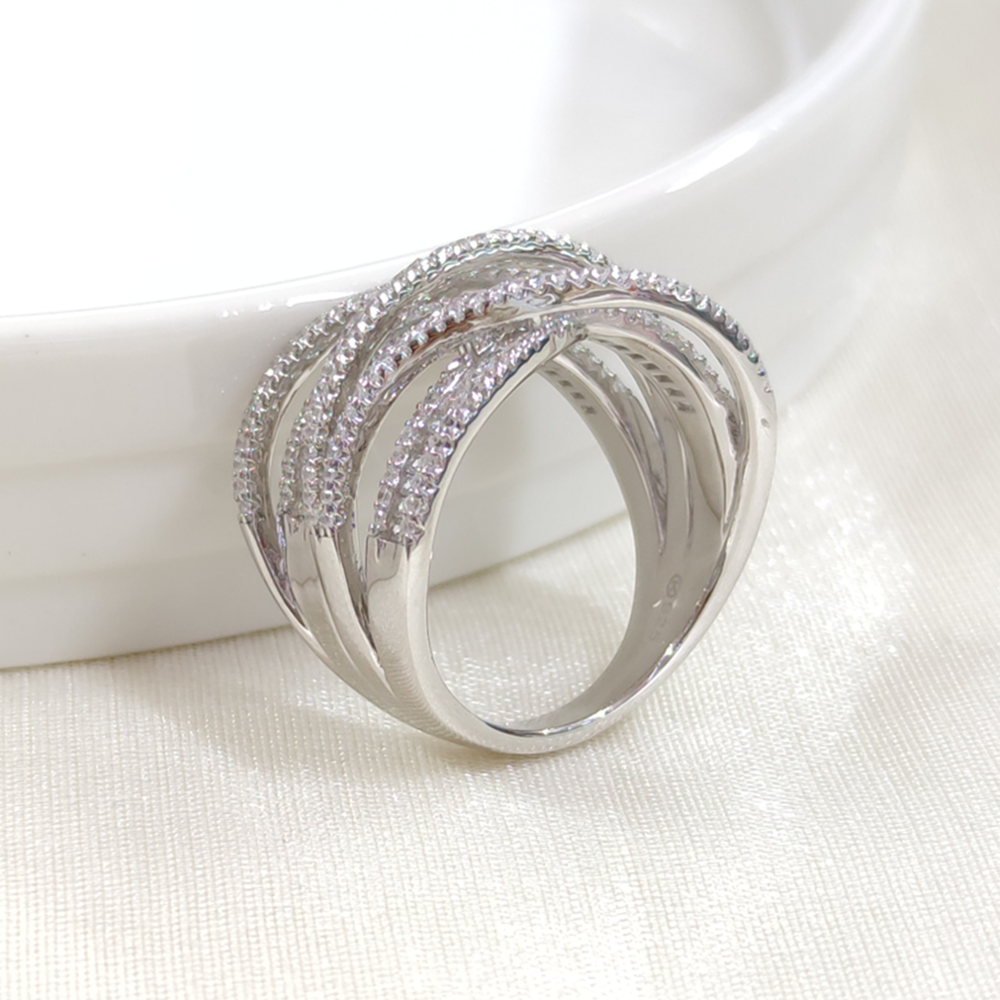 İTHAL İNCE KALIN SARMAL GÜMÜŞ YÜZÜK - 20