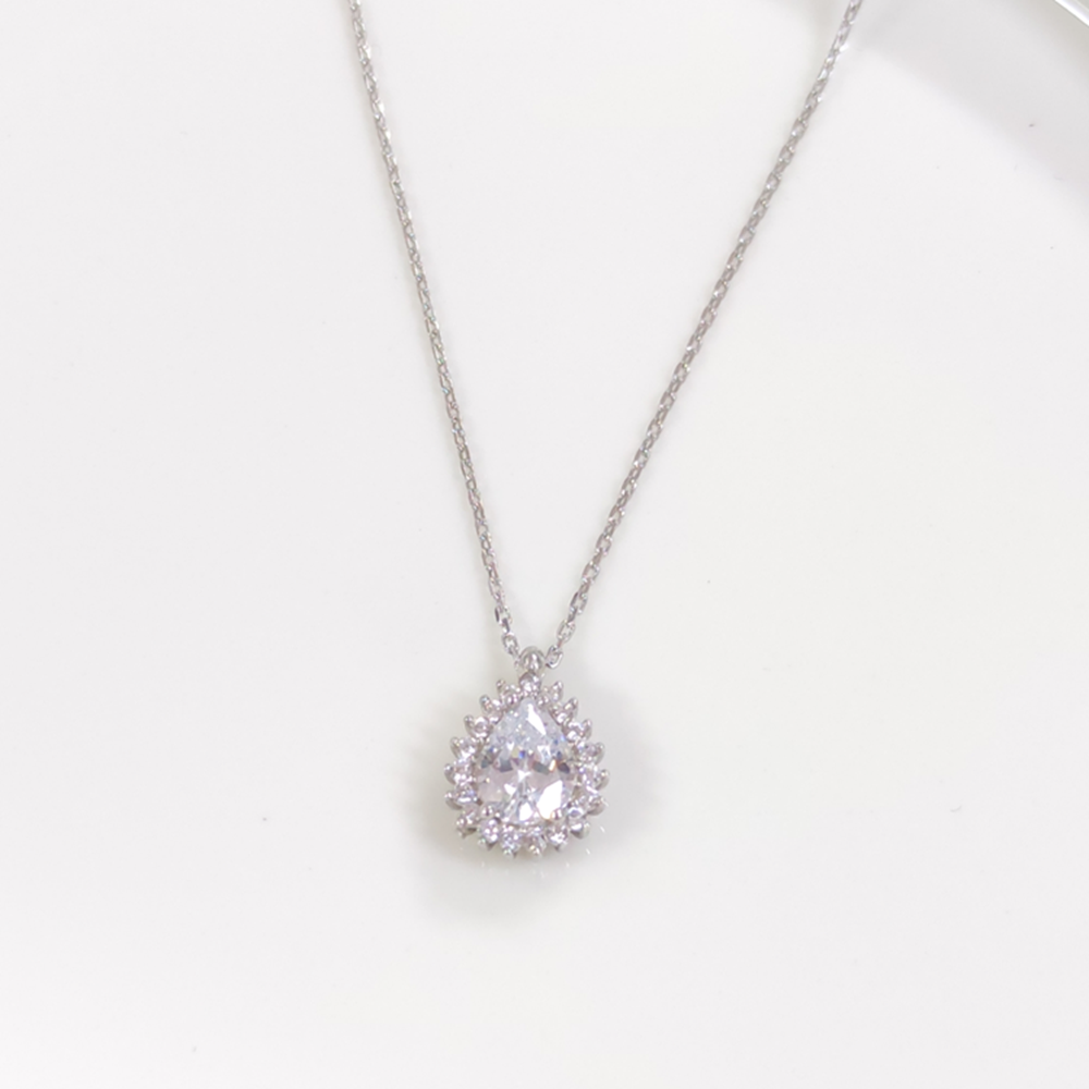 1 CM DAMLA GÜMÜŞ KOLYE 40+5 CM