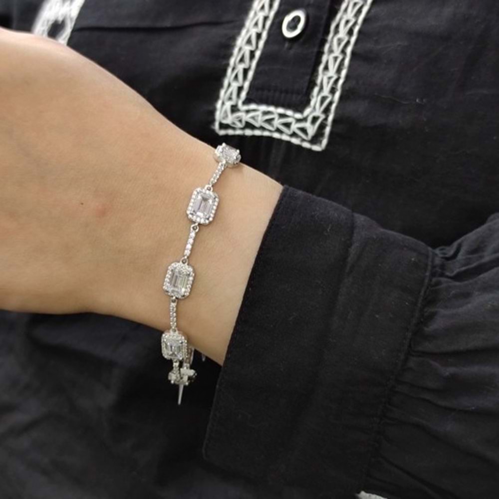 BÜYÜK BAGET GÜMÜŞ BİLEKLİK