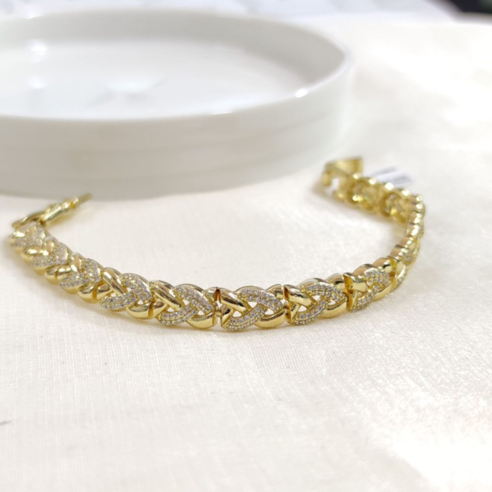 XUPING ÖRGÜ BİLEKLİK GOLD 17+2 CM