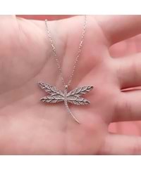 BÜYÜK YUSUFCUK GÜMÜŞ KOLYE