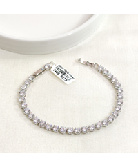 XUPING 4 MM SU YOLU BİLEKLİK BEYAZ 17+2 CM