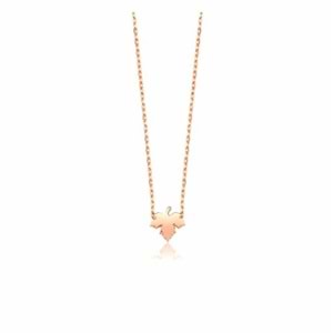 MİNİMAL ÇINAR YAPRAĞI GÜMÜŞ KOLYE