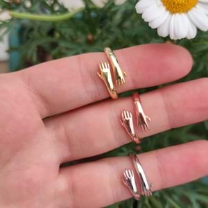 SARILAN ELLER GÜMÜŞ YÜZÜK - ROSE BAKIR