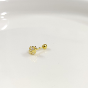 GEZEGEN SATÜRN GÜMÜŞ TRAGUS PIERCING