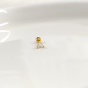 KALP TAŞLI GÜMÜŞ TRAGUS PIERCING