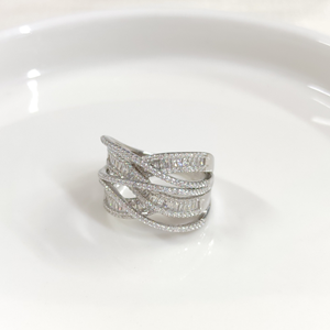 İTHAL İNCE KALIN SARMAL GÜMÜŞ YÜZÜK - 20