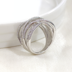 İTHAL İNCE KALIN SARMAL GÜMÜŞ YÜZÜK - 20