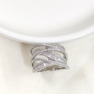 İTHAL İNCE KALIN SARMAL GÜMÜŞ YÜZÜK - 20