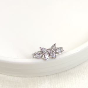 İTHAL KELEBEK GÜMÜŞ YÜZÜK - 17