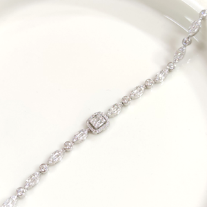 İTHAL MEKİK DETAY BAGET SU YOLU GÜMÜŞ BİLEKLİK