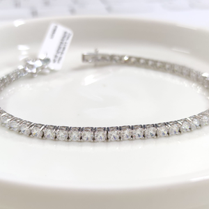 İTHAL 3,5 MM SU YOLU GÜMÜŞ BİLEKLİK 20 CM