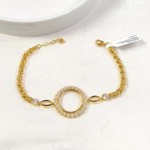 ÇEYREK ALTIN KONULABİLEN ARPA ZİNCİRLİ ÇİÇEK GÜMÜŞ BİLEKLİK