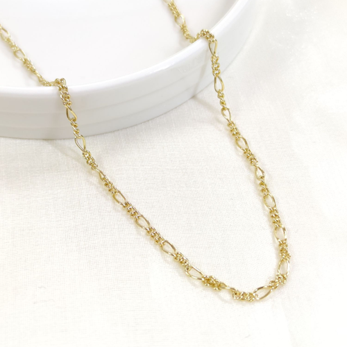 XUPING 2,5 MM FİGARO ZİNCİR 45 CM KOLYE GOLD
