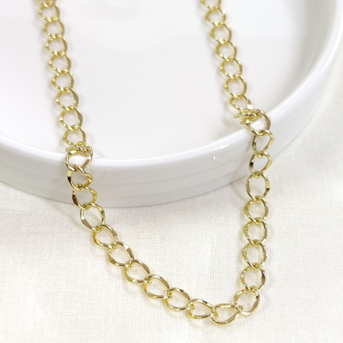XUPING 6 MM HALKA ZİNCİR 45 CM KOLYE GOLD