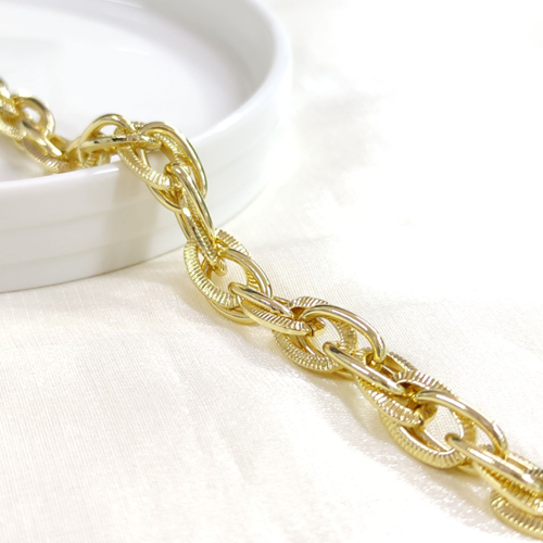 XUPING HALKALI HALLOW BİLEKLİK GOLD 20 CM