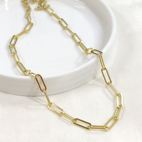 XUPING 5 MM ATAÇ ZİNCİR KOLYE 50 CM GOLD