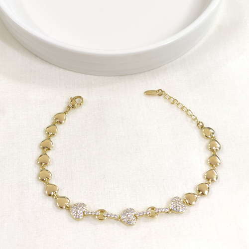 XUPING KALP BİLEKLİK GOLD 17+3 CM