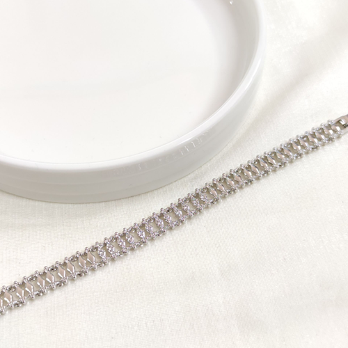 XUPING TAŞ DETAYLI BİLEKLİK GOLD 17+2 CM