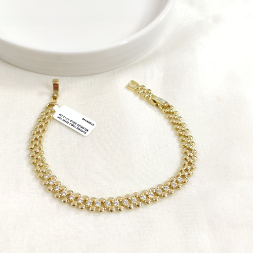 XUPING TAŞLI EZME TOP BİLEKLİK GOLD 17+2 CM