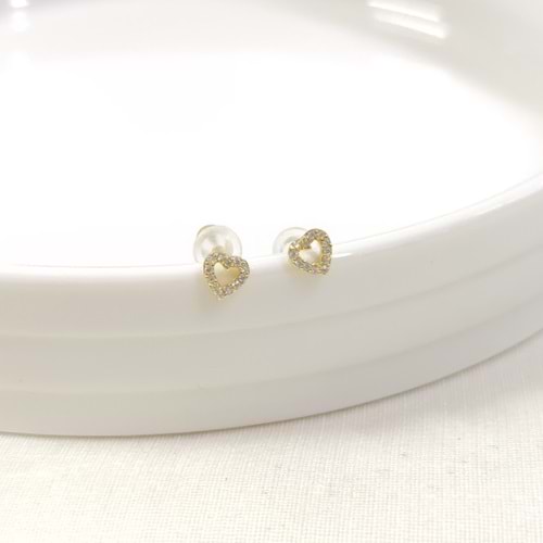 İTHAL 5 MM KALP GÜMÜŞ ÇİVİ KÜPE