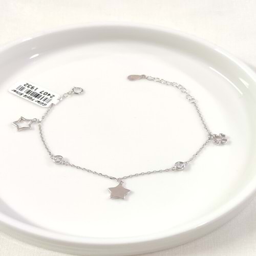 İTHAL SALLANTILI YILDIZ YONCA GÜMÜŞ BİLEKLİK