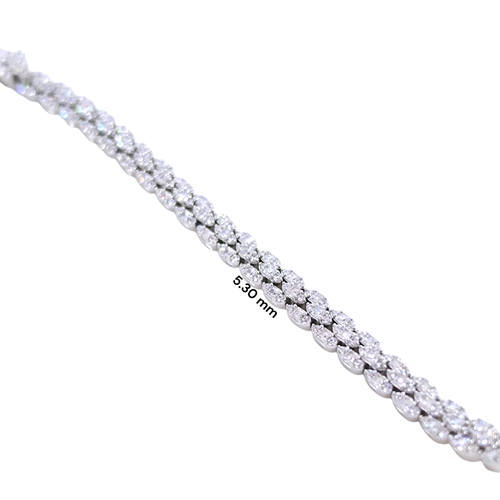 İTHAL 5,30 MM MEKİK SU YOLU GÜMÜŞ BİLEKLİK 16,5 CM