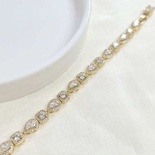 XUPING 7 MM MONTÜR BİLEKLİK 17+2 CM GOLD