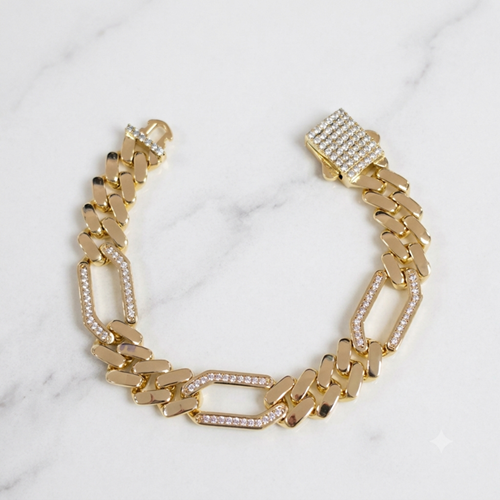 XUPING 13 MM KALIN ATAÇ GURMET BİLEKLİK 18 CM GOLD