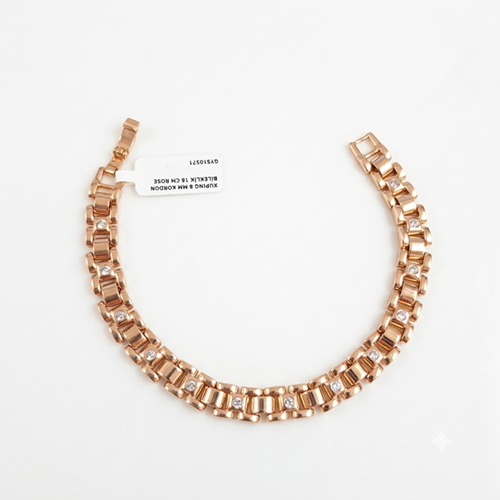 XUPING 8 MM KORDON BİLEKLİK 18 CM ROSE
