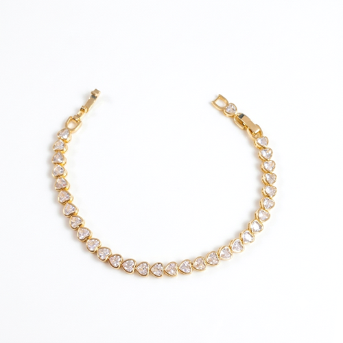 CMJEWELRY 5 MM KALP SU YOLU BİLEKLİK 16+2 CM GOLD