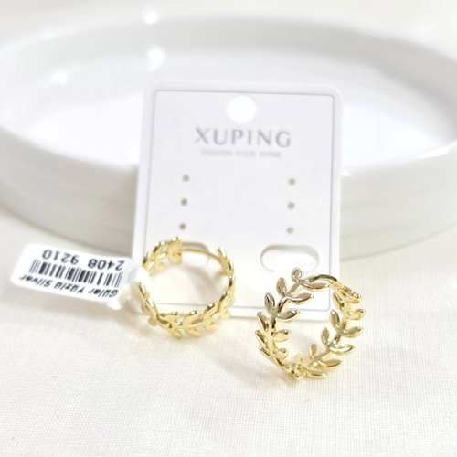 XUPING 16 MM BAŞAK HALKA KÜPE GOLD