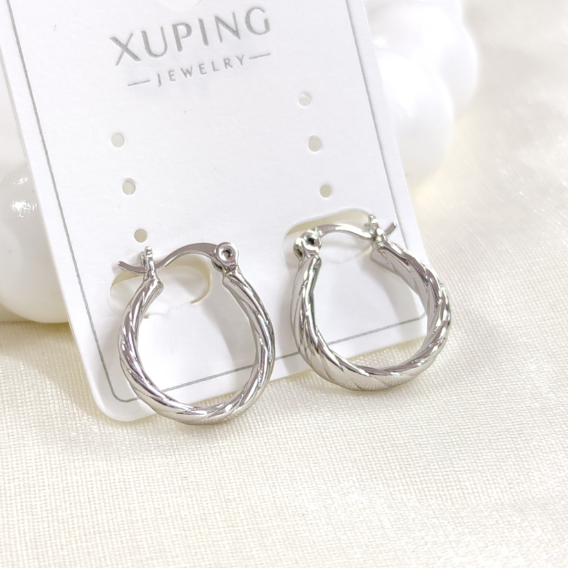 XUPING 14 MM BURGU DESEN HALKA KÜPE