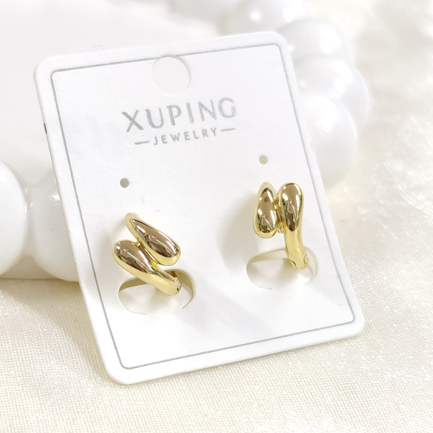 XUPING 10 MM MİNİ ÇAPRAZ HALKA KÜPE GOLD