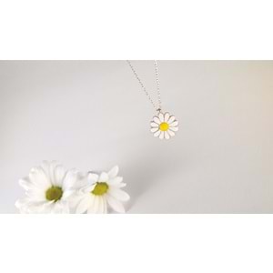 PAPATYA GÜMÜŞ KOLYE