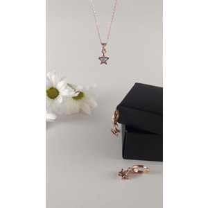 ROSE YILDIZ GÜMÜŞ SET