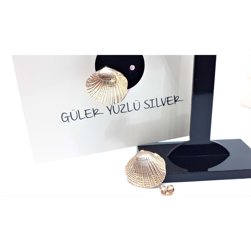 MİDYE GÜMÜŞ KÜPE