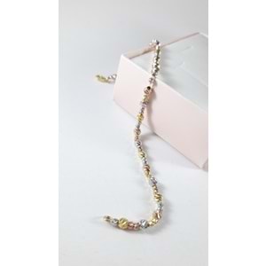 İTHAL KÜÇÜK BÜYÜK DORİCA GÜMÜŞ BİLEKLİK