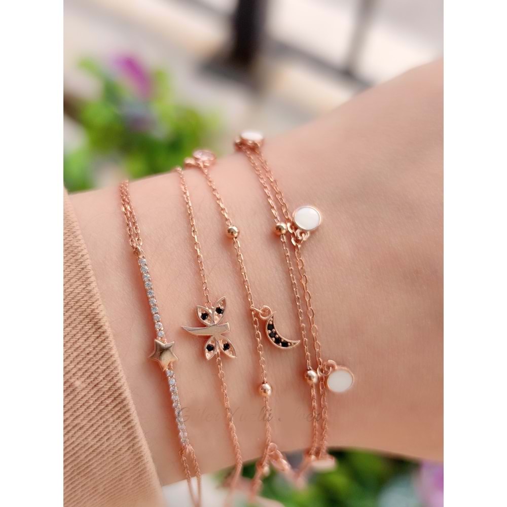 MİNİ YILDIZ GÜMÜŞ BİLEKLİK