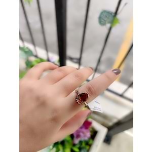 DAMLA SULTANİT TAŞLI GÜMÜŞ YÜZÜK