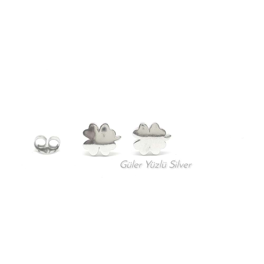 İTHAL YONCA VİDALI GÜMÜŞ KÜPE