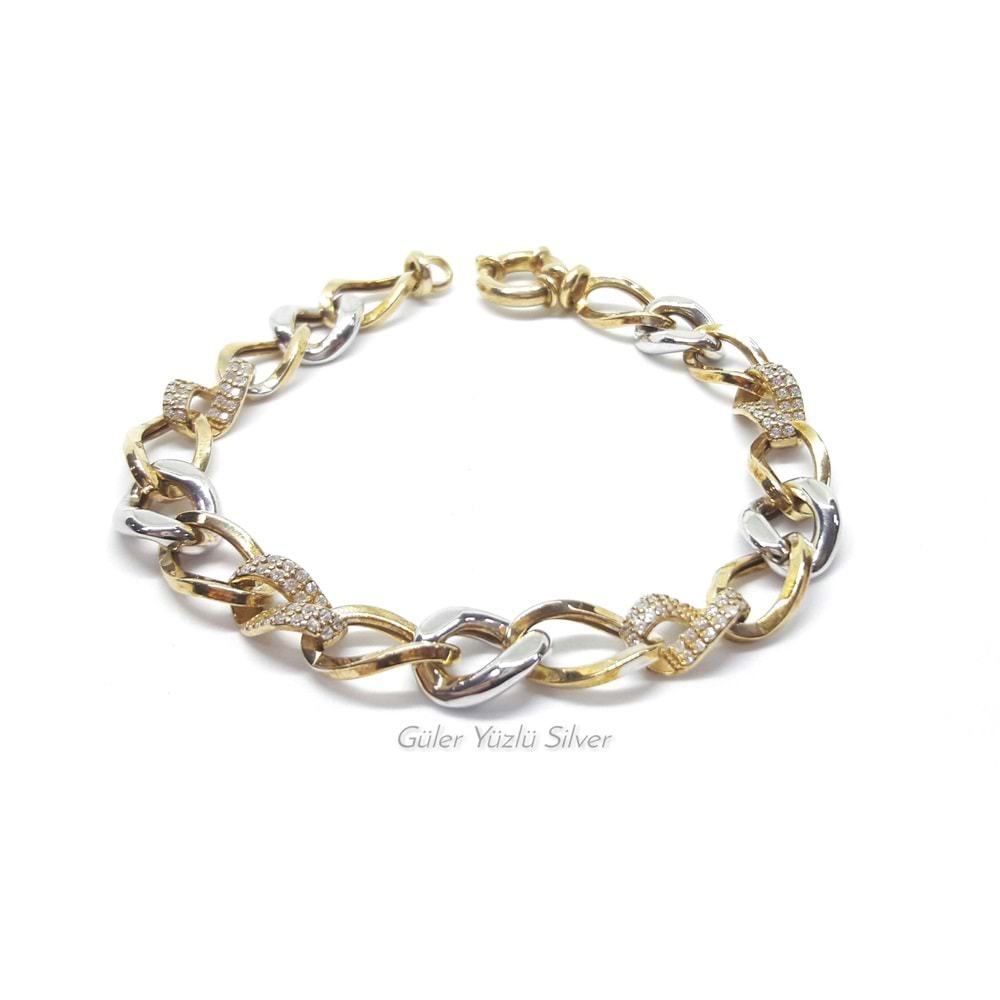 HALLOW GÜMÜŞ BİLEKLİK G2113