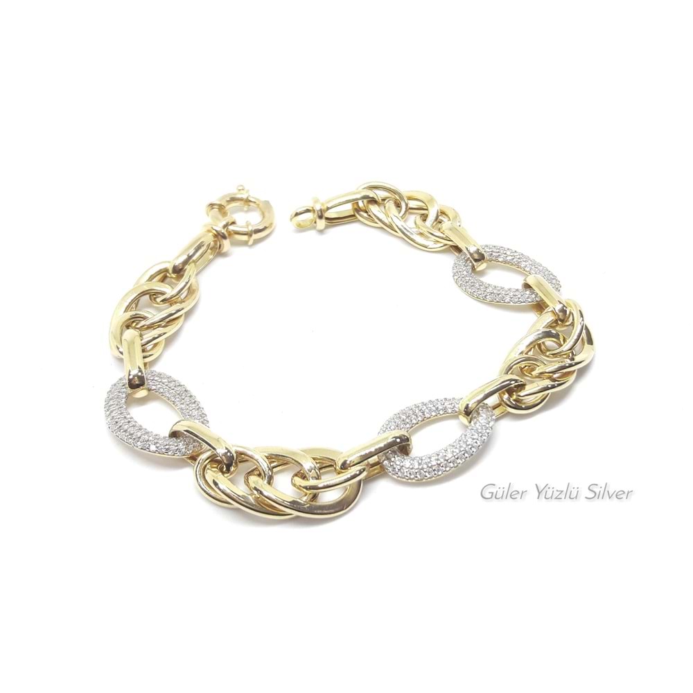 HALLOW GÜMÜŞ BİLEKLİK G2114