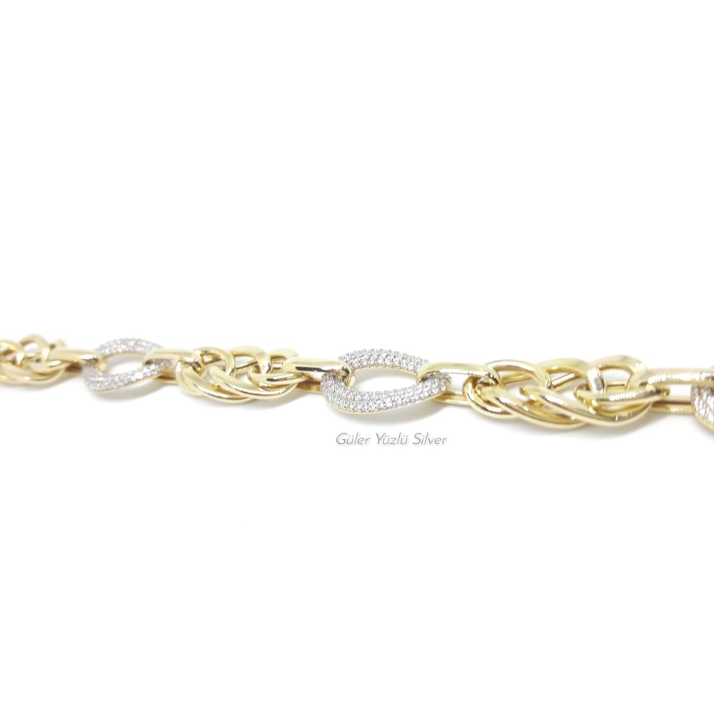 HALLOW GÜMÜŞ BİLEKLİK G2114