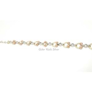 KÜÇÜK HALKALI DORİCA GÜMÜŞ BİLEKLİK