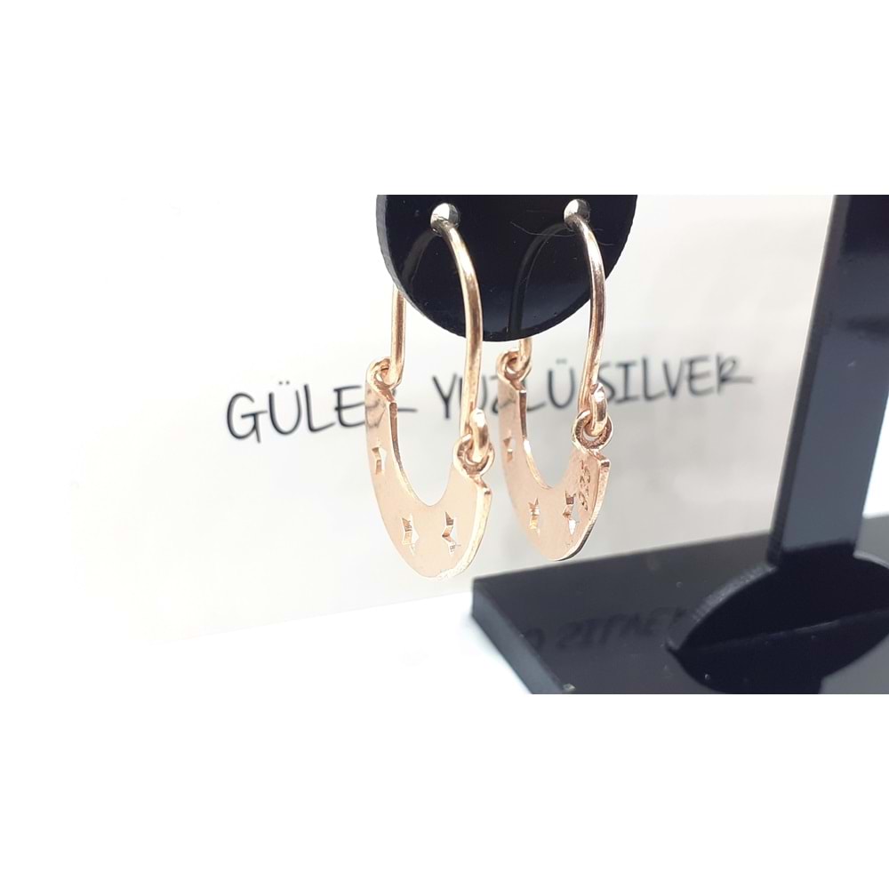 SALLANTILI GONDOL GÜMÜŞ KÜPE